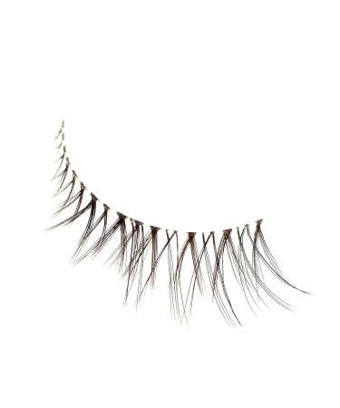 Aura Vegan False Lashes - Reusable 15 Wears Lightweight Korean Silk Natural Look Cruelty-Free Handmade Eyelash for Everyday Use - 1 Pair - Buy Online on GoSupps.com