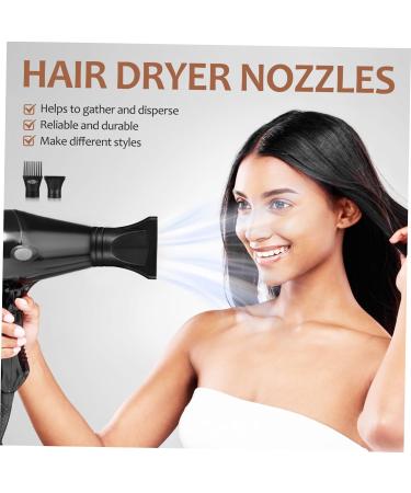 TOVINANNA 2 Pcs Hair Dryer Nozzle Accessory for Hairdryer Blow Dryer Attachment Hair Blower Nozzle Detangling Comb for Hair Dryer Blow Dryer Part Flat Hair Dryer Attachment Blow Dryer Brush - Buy Online on GoSupps.com