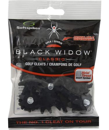Softspikes Black Widow Classic Cleat | Small Metal Thread | 22 Count - Buy Online on GoSupps.com