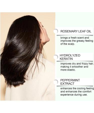 Rubu22a Hair growth shampoo organic natural shampoo against thinning hair and hair loss free from parabens and sulphate 100 ml 033 g 300er Pack - Buy Online on GoSupps.com