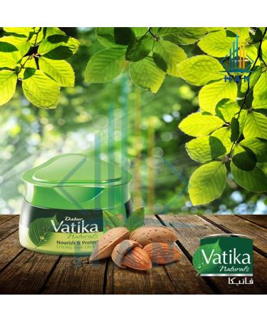 Vatika Naturals Nourish & Protect Hair Cream | Henna Almond & Aloe Vera - 140ml | International Shipping Available - Buy Online on GoSupps.com