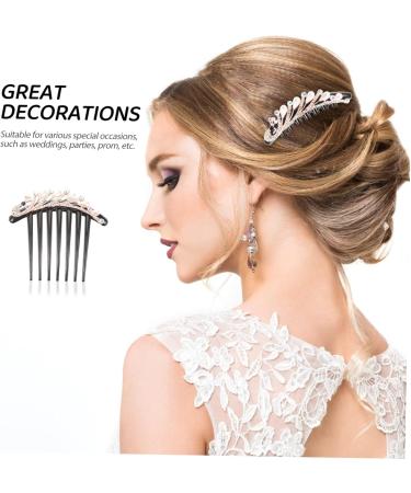 Ipetboom Aesthetic Hair Accessories Hair Combs for Women Accessories Fine Hair Rhinestone Headpiece Decor Hair Pin Hanfu Hair Accessories for Bride Hair Piece Women's Rhinestones Plastic - Buy Online on GoSupps.com