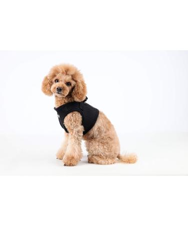 Buy Puppia Dog Harness for Small & Medium Dogs - Soft Vest & Puppy Dish - Atani Train Harness in Black - International Shipping - Buy Online on GoSupps.com
