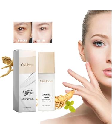 Opdestn Color Changing Makeup FoundationColor Changing Liquid Foundation 30ml Liquid Foundation Makeup for FaceFace Liquid Cover Concealer for Women Tinted Moisturizer - Buy Online on GoSupps.com