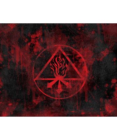 Constantine's Arm Alchemical Symbol Red King Tattoo Stickers - Set of 2 Role Playing Props - Buy Online on GoSupps.com