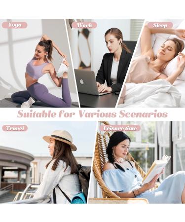 Scettar 2 Pairs Heatless Hair Curlers Heatless Curlers Headband Bun Bons Satin Heatless Curls Set Heatless Curling Rod Heatless Curling Set For Sleeping Overnight Lazy Curlers DIY Hair Styling Tools pink - Buy Online on GoSupps.com