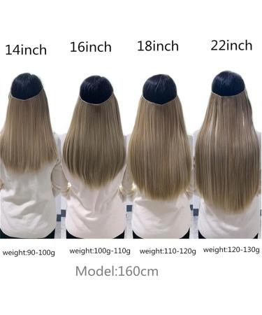 Women's Wigs Natural Wig Pieces One Piece Long Straight Hair High Temperature Wire Fishtail Hair Extensions fashion decoration (Color : 8 Size : 14 inch) 14 inch 8 - Buy Online on GoSupps.com