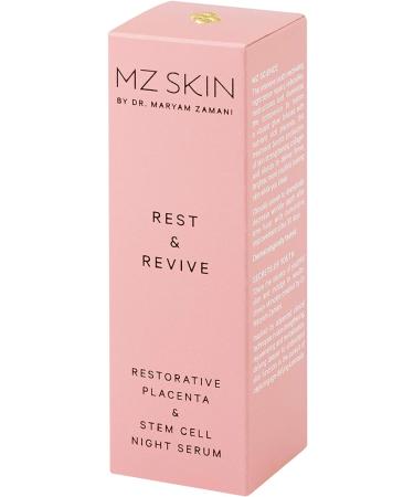 MZ Skin Rest & Revive Night Serum with Placenta & Stem Cell, Hyaluronic Acid - Anti-Aging Skin Care - Buy Online on GoSupps.com