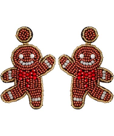 Feyley Bear Earrings - Cute Pearl Studs for Women & Girls | Charming Bohemian Jewelry for Birthdays - Buy Online on GoSupps.com