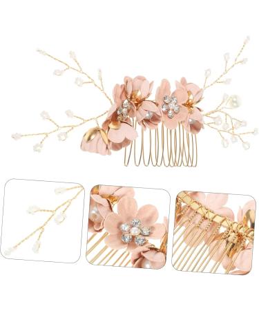 MERRYHAPY Flower Hair Comb Decorative Hair Comb Fairy Jewelry for Women Hair Comb for Women Accessories Rhinestone Hair Accessories Hair Styling Accessories Side Hair Comb Wedding Hair Clip - Buy Online on GoSupps.com