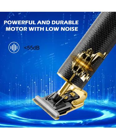 Premium Cordless Hair Clippers for Men - Rechargeable T Blade Trimmer & Beard Shaver Kit with Guide Combs - International Shipping Available - Buy Online on GoSupps.com