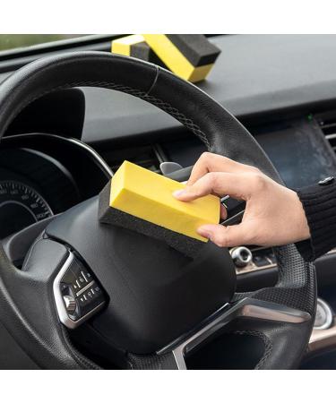 Muloo 10pieces EVA Wax Applicator Auto Care Soft Wax Applicator Pads Wax Applicator for Car Multipurpose Cleaning Sponge - Buy Online on GoSupps.com