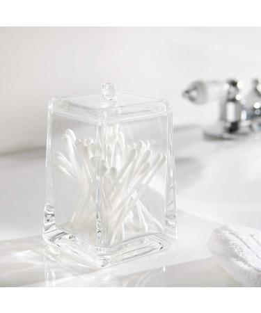 Huang Acrylic Square Cone Accessory Set - Elegant Swab Box for Organized Storage | International Shipping Available - Buy Online on GoSupps.com