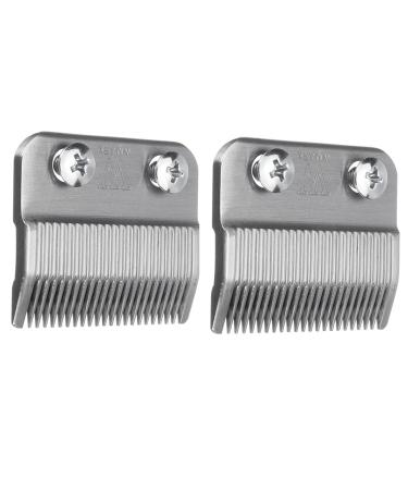ZHIZAIHU 2X Replace The Metal Undercutting Blade Of The Knife Head for Razor Silver
