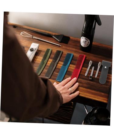 Frcolor PU Leather Razor Protective Cover & Travel Case | Double-Edged Shaving Bag for Safe Hair Removal - Buy Online on GoSupps.com