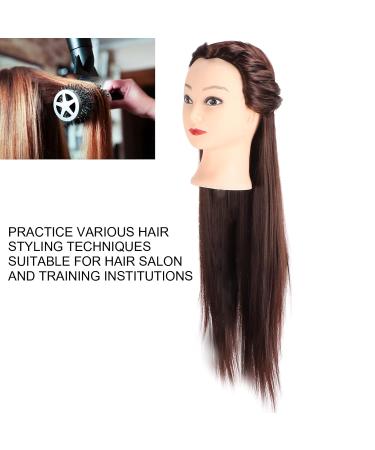 Hair Styling Head for Practice - Braiding & Hairdresser Accessories for Beauty Schools & Salons - Buy Online on GoSupps.com