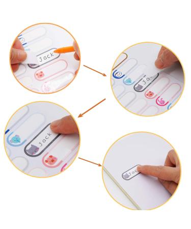 Kids Name Labels - Waterproof Handwritten Baby Bottle & Name Stickers (80 Pack) - Buy Online on GoSupps.com