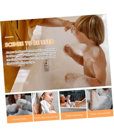 6 Pcs Healeved Bath Ball Body Cleaning Scrubber - Premium Shower Sponges & Cleansing Supplies for Ultimate Cleanliness - Buy Online on GoSupps.com