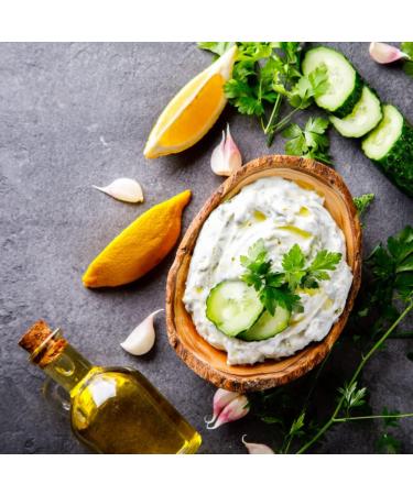 Organic Tzatziki Spice Mix - 100% Natural Greek Blend for Gyros, Salad & Bread (250g) - Buy Online on GoSupps.com