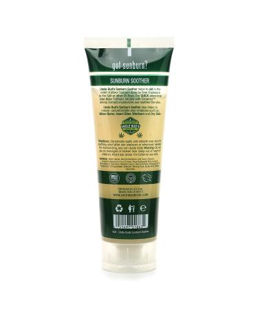 Uncle Buds Sunburn Soother with Cooling Aloe - Soothe and Hydrate Skin - Buy Online on GoSupps.com