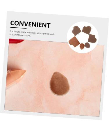  Healeved Healeved Soft Mini Makeup Powder in Chocolate Cookie Shape Skin-Friendly Compact for Dry Wet Foundation for Women - Buy Online on GoSupps.com