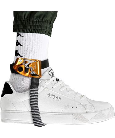 WILDKEN Orange Right Foot Ascender for Climbing and Rappelling - Outdoor Mountaineering Equipment - Buy Online on GoSupps.com