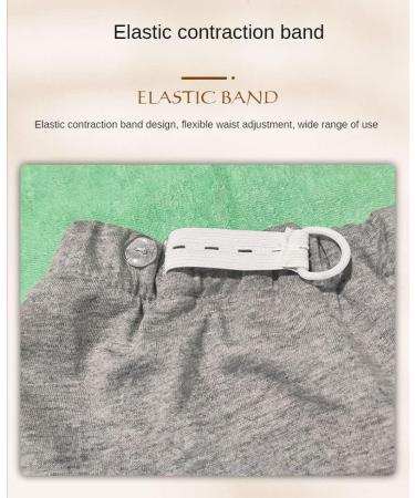 Waterproof Cotton Diaper Pants for Adults | Washable & Comfortable | Blue L - Ideal for Seniors & Bedridden Patients - Buy Online on GoSupps.com