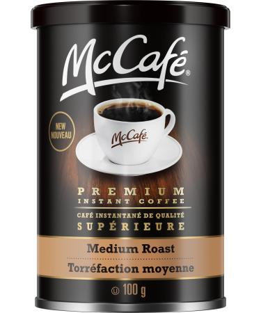 McCafe Premium Instant Coffee Medium Roast 100g Medium Roast 100 g (Pack of 1)