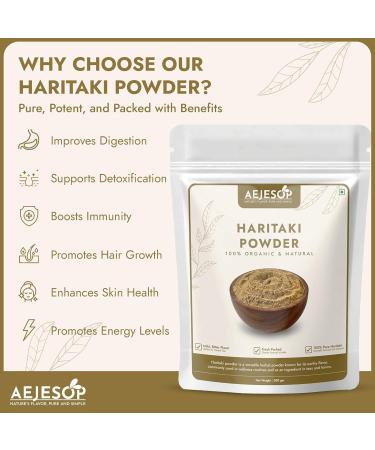 AEJESOP Haritaki Powder Harde Harad 7oz(200g) - Buy Online on GoSupps.com