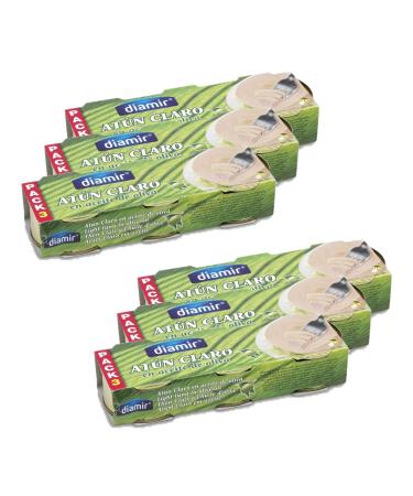 Lot 6x Light tuna in olive oil - pack 3x80g - Case 240g