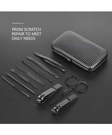 Buy FIXBODY Manicure Sets for Men - 10-Piece Nail Kit with Clippers Nail Cutter & File - Perfect Gift for Men Worldwide - Buy Online on GoSupps.com