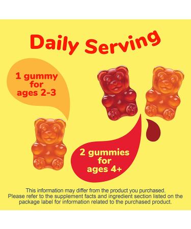 Lil Critters Immune C Plus Zinc & Vitamin D Gummies - 60 Count for Kids' Health - Buy Online on GoSupps.com