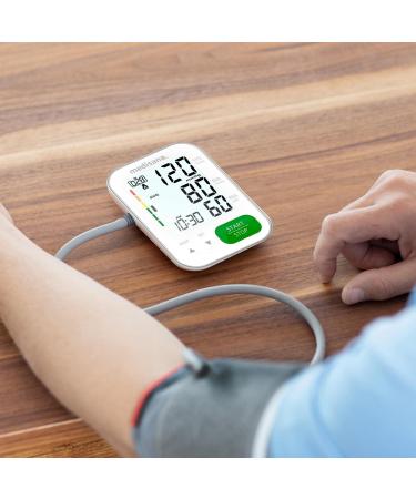 Medisana BU 565 Upper Arm Blood Pressure Monitor - Accurate Measurements Large Display Memory Function & Arrhythmia Detection - Shop Internationally - Buy Online on GoSupps.com