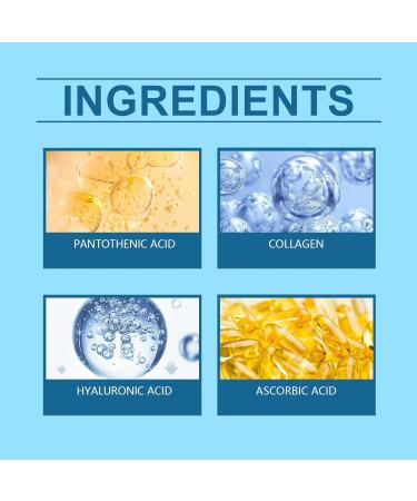 Hyaluronic Acid Face Serum Hyaluronic Acid Serum Hyaluronic Acid + B5 Facial Serum Brightening Serum Anti Aging Serum for Face Hydrating Face Serum for Women Plump and Smooth Skin Glowing Skin - Buy Online on GoSupps.com