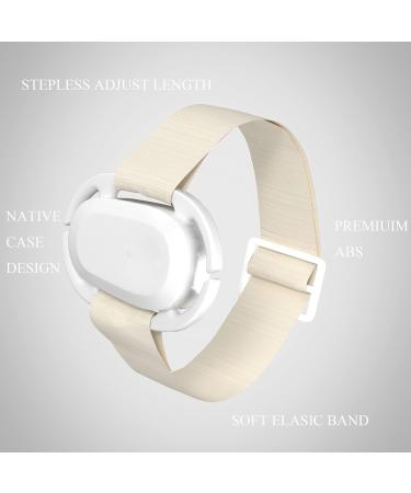 ZICCGA Sensor Cover for Dexcom G6 Protector Case Compatible with Dexcom G6 Silicone-Free Stretchable Armband for Diabetic (XXL-Beige) - Buy Online on GoSupps.com