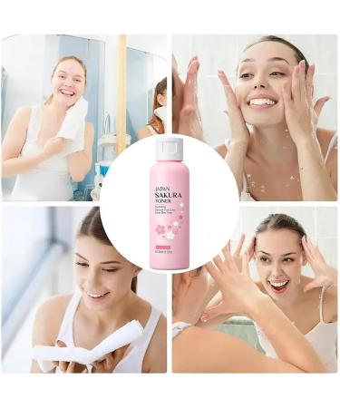Sakura Toner for Face - Sakura Face Toner Essence Water - Sakura Water for Face - Moisture Hydrate Plump Facial Toner for Women - Smooth Tender Restore Elasticity - Improve Radiant Firm Lift Skin Pore - Buy Online on GoSupps.com
