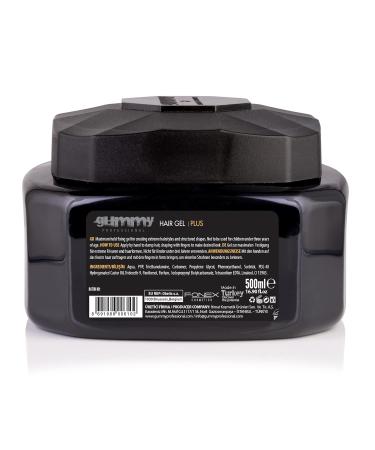 Rubber Plus Hair Gel 500ml - Dream Hairstyle Irresistible Hold & Shine Paraben & Alcohol-Free - International Shipping Available - Buy Online on GoSupps.com