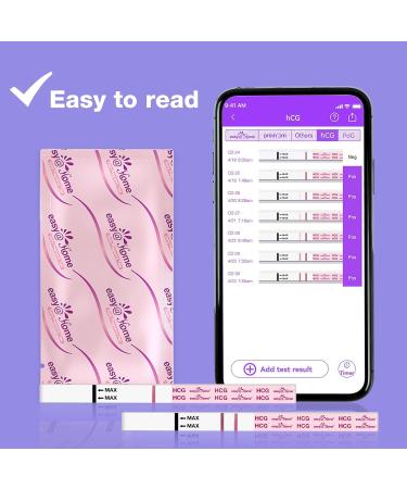 Easy Home 50 Bulk Pregnancy Tests Strips: Easy to Use & Early Detection Pregnancy Strips at Home - hCG Pregnancy Test Kits 50 count (Pack of 1) - Buy Online on GoSupps.com