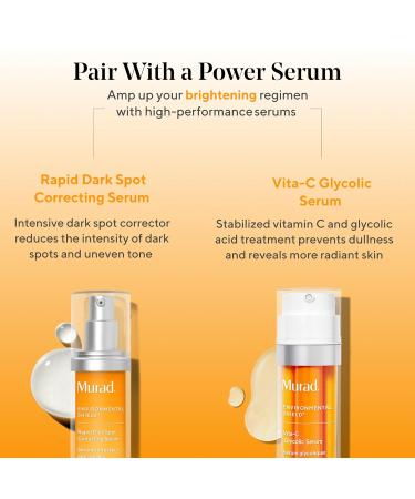 Murad Essential-C Firming Radiance Day Cream Vitamin C Ceramides and Bacillus Ferment Medium-Weight Nourishing Face Lotion for Youthful Brightening Firming and Hydration 1.7 Fl Oz - Buy Online on GoSupps.com