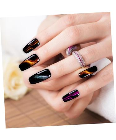POPETPOP 4pcs Cat 's Eye Gel Nail Polish Nail Kit Gel Manicure Accessories Glitter Gel Nail Shimmer Nail Polish Uv Nail Polish Color Change Nail Polish Resin Liquid Magnetic Cat Eye Gel 3d - Buy Online on GoSupps.com