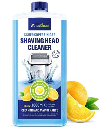 Shaving head cleaner for cleaning cartridge compatible with Braun Clean & Renew - for 4-5 fillings