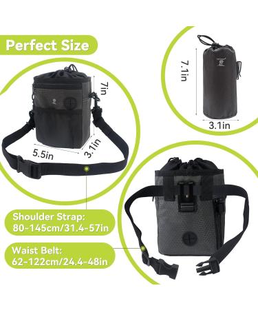 Avotik Dog Treat Pouch - Pet Training Bag with Water Bottle Holder & Poop Waste Bags Dispenser - Buy Online on GoSupps.com