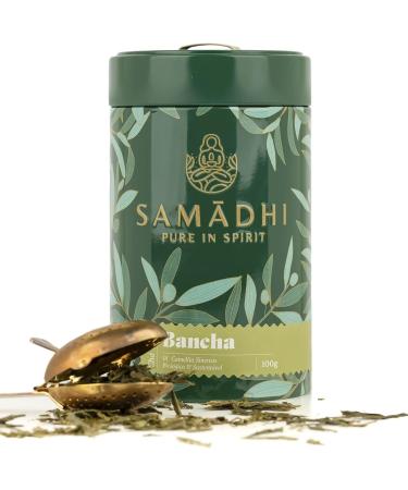 Th Vert - 100g - Th Vert Bancha - Go t raffin doux et aigre - Niveau de caf ine 3 - Portugaise - Produit Gourmet - Buy Online on GoSupps.com