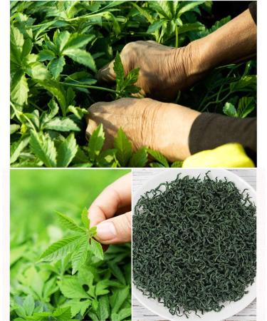 TooGet Wild Jiaogulan Loose Leaf Tea Premium Gynostemma Pentaphyllum Herbs 100% Natural - 4 OZ - Buy Online on GoSupps.com