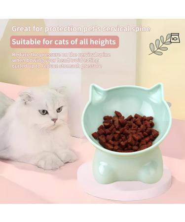 3 PCS Raised Cat Bowl Elevated Cat Feeding Bowls with Stand Tilted Pet Dog Cat Bowl Anti-Tipping Anti Vomit Cat Food Bowl Feeding Water Bowl Cat Dishes 15 Tilted Raised Cat Feeder - Buy Online on GoSupps.com