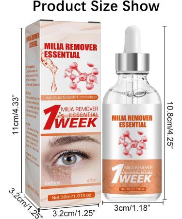 Speedy Milia Remover Milia Remover Milia Remover Under Eyes Milia Spot Serum for Face Helps Dissolve and Reduce Milia Dark Spot Remover to Reduce Milia Dark Circles Under Eye for Women & Men - Buy Online on GoSupps.com