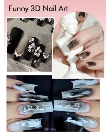  EBANKU EBANKU No-Wipe 3D Textured Gel for Nail Art Thick Sand Texture Plaster Sculpting Gel for Embossed Painting and Relief Patterns Solid Color Nail Art for 3D Nail Decoration - Buy Online on GoSupps.com