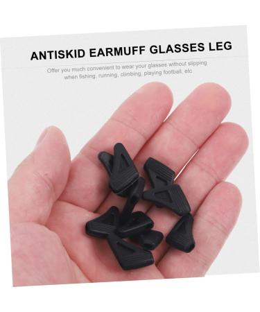 Stobok 10 Pack Brass Glasses Ear Hooks - Silicone Glass Holder for Sunglasses & Eyeglasses | Anti-Slip Comfortable Design for Secure Fit - Buy Online on GoSupps.com