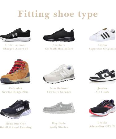 Linkidea Shock Absorbing Insoles for Plantar Fasciitis & Heel Pain - Arch Support Inserts for Men & Women - Compatible with New Balance 990 & Columbia - Buy Online on GoSupps.com