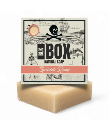 Bay Rum - Black Box USA MADE Men & Women's Natural Bar Soap Moisturizing Body Wash for Bath & Shower Natural Oils - Handmade Cold Process No Harsh Chemicals (Bay Rum)